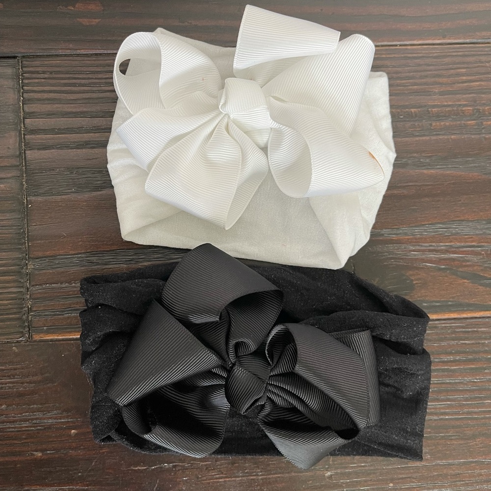 Headband bows